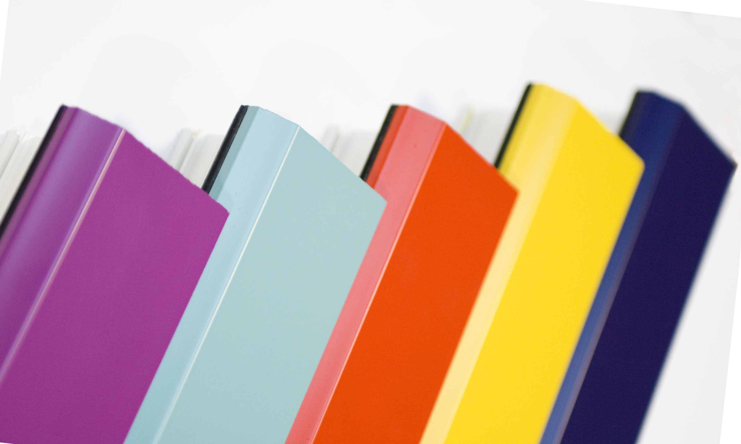 Paint for plastic and UPVC painted out in bright colours