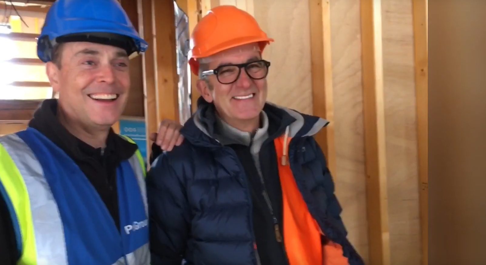 Progroup using AVKO paint for plastic on Grand Designs project